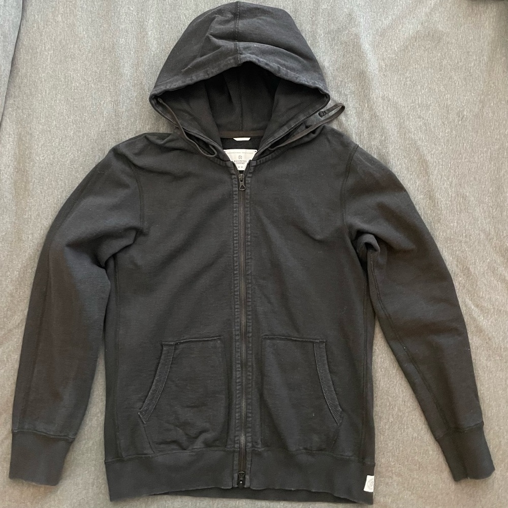 Reigning Champ Zip-Up Hoodie SIZE Medium